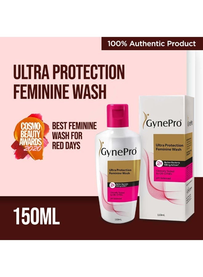 GynePro Ultra Protection Feminine Wash 150 ml - Image 3